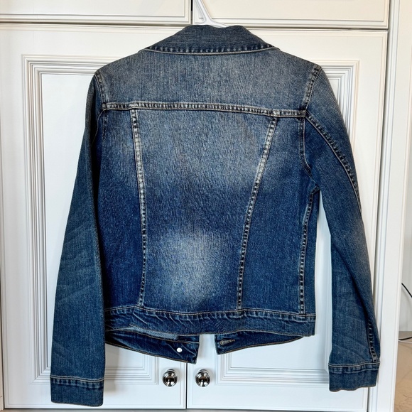 London Jean-Denim Jacket – Classic Medium Wash (Size Medium) - Picture 2 of 2